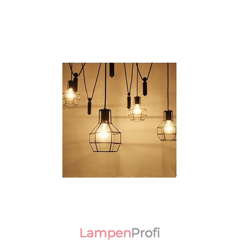 Esszimmer Sitz Kronleuchter Amerikanischen Land Lampen Und Laternen Lift Winzige Käfige Droplight