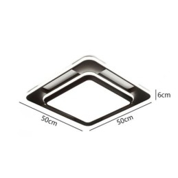 Moderne minimalistische Unterputzbeleuchtung quadratische Deckenleuchte