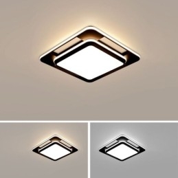 Moderne minimalistische Unterputzbeleuchtung quadratische Deckenleuchte