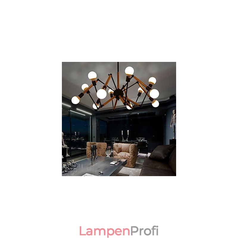 Kronleuchter im Mini-Stil, modern, zeitgenössisch, Metall