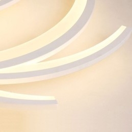 Unregelmäßige lineare Deckenleuchte mit Unterputzmontage, moderne Beleuchtung