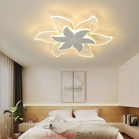Elegante Blumen-Deckenleuchte, einzigartige dekorative Beleuchtung Elegante Blumen-Deckenleuchte, einzigartige dekorative Beleuchtung