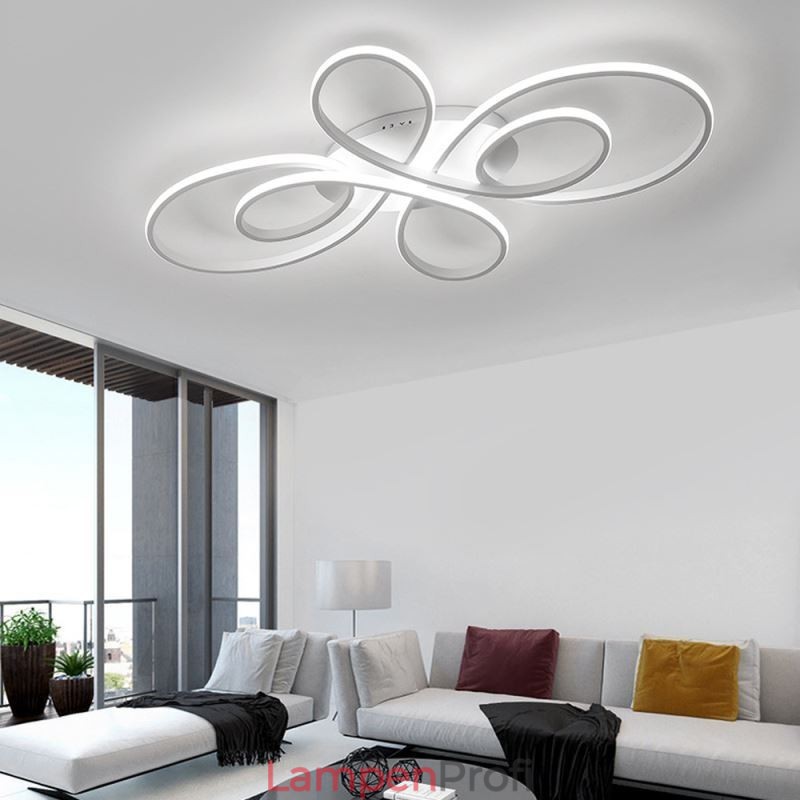 Moderne Deckenleuchte mit Blumen-Design, dekorative Beleuchtung