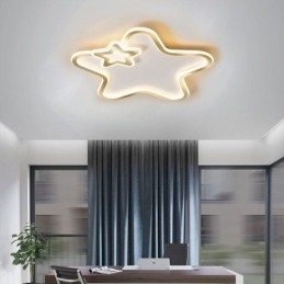 Creative Star Deckenleuchte mit goldenem Stern