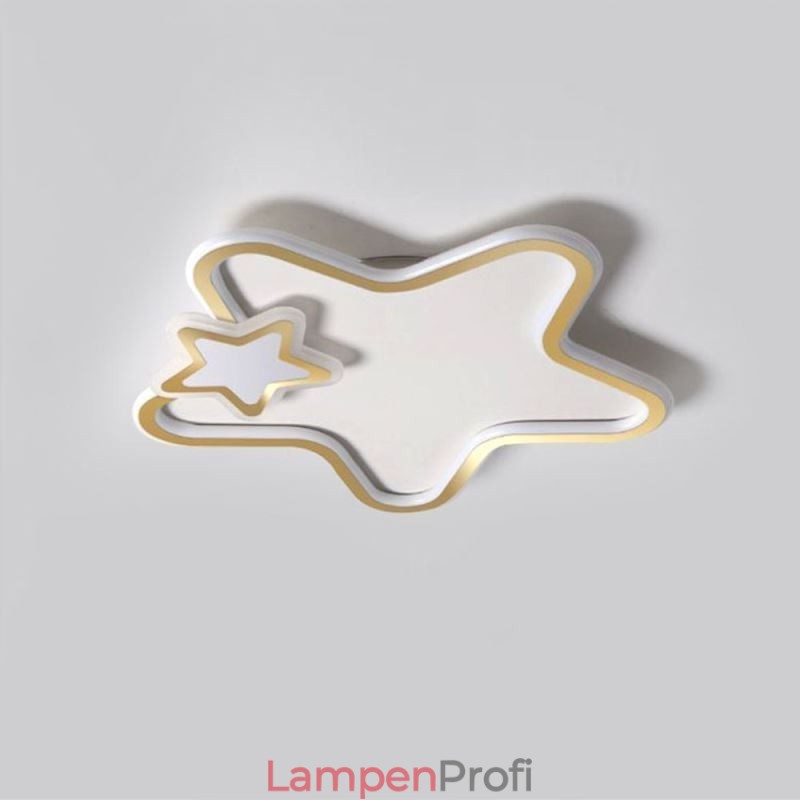 Creative Star Deckenleuchte mit goldenem Stern