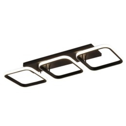 Moderne, minimalistische Deckenleuchte mit quadratischem Acrylrahmen