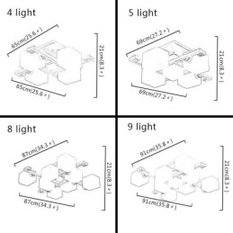 Nordic Flush Mount Deckenleuchte Kreative warme Massivholzleuchte