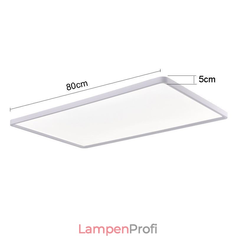 Nordic Panel Light Unterputz Superdünne Lampe Weiße Deckenleuchte