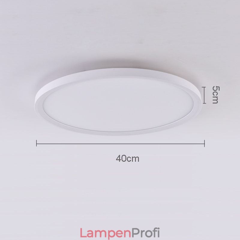 Nordic Runde Unterputz Super Dünne Decke Licht Aluminium Roung Lampe Beleuchtung