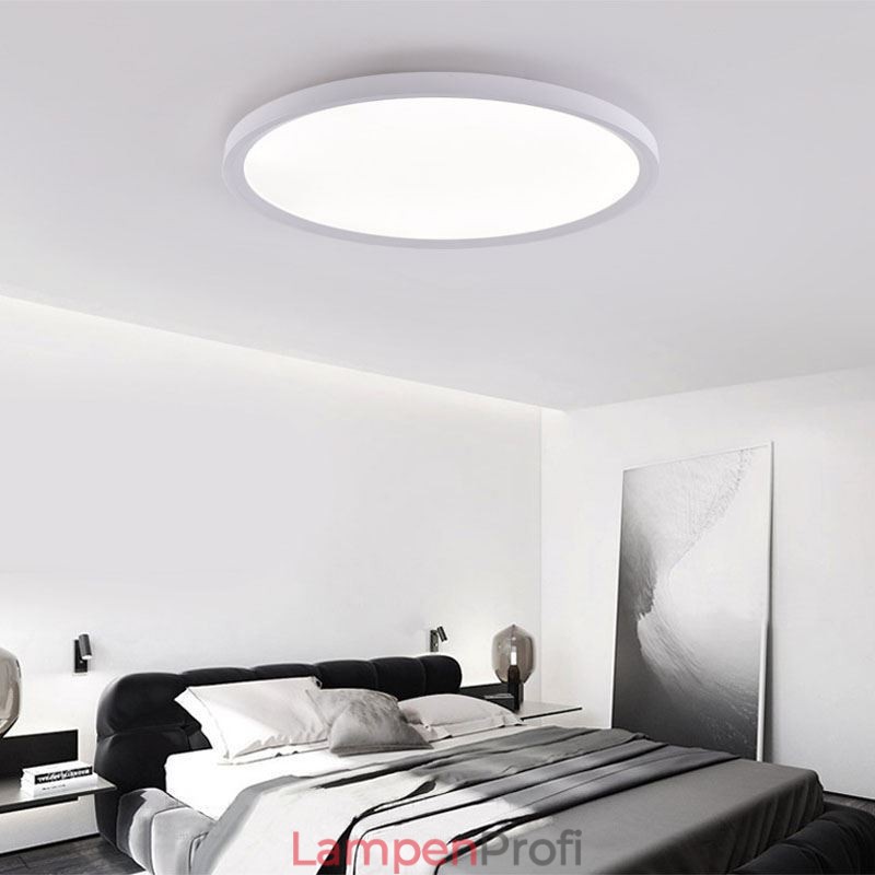Nordic Runde Unterputz Super Dünne Decke Licht Aluminium Roung Lampe Beleuchtung