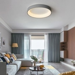 Moderne runde Deckenleuchte mit Energiesparlampe