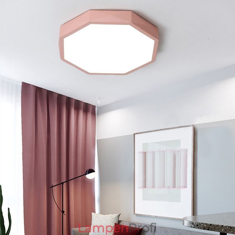 Moderne Unterputz-Deckenleuchte mit speziellem Hexagon-Design, ultradünne Lampenleuchte