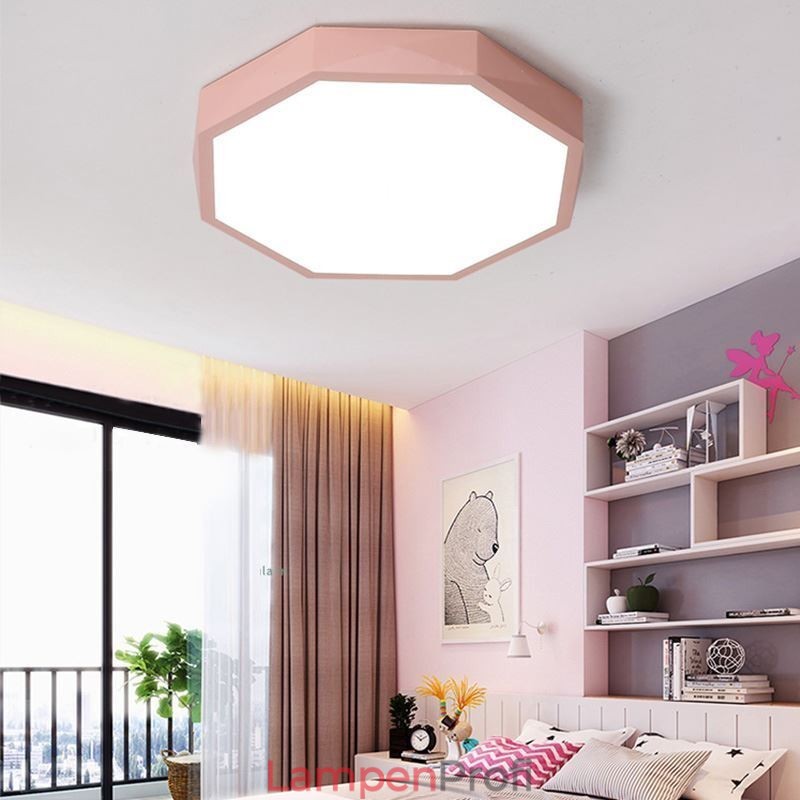 Moderne Unterputz-Deckenleuchte mit speziellem Hexagon-Design, ultradünne Lampenleuchte
