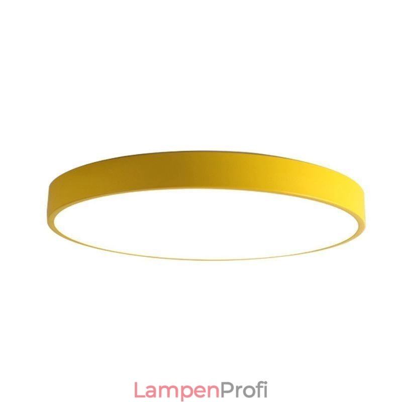 Moderne Unterputz-Deckenleuchte, runde, ultradünne Beleuchtung für Zuhause