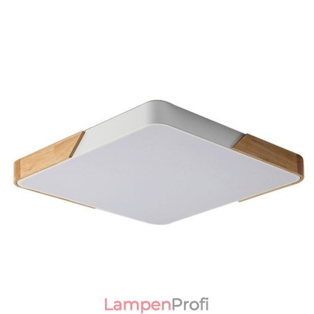 Einfache Unterputz-Deckenleuchte mit Holzrahmen, superdünnes Design, Lampe, Deckenleuchte Einfache Unterputz-Deckenleuchte mit Holzrahmen, superdünnes Design, Lampe, Deckenleuchte