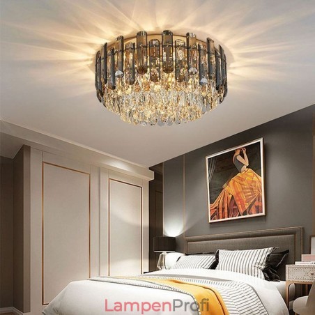 Kristall Deckenleuchte Einfache Moderne Runde Unterputz Dekorative Leuchte
