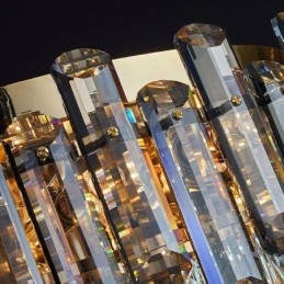 Kristall Deckenleuchte Einfache Moderne Runde Unterputz Dekorative Leuchte