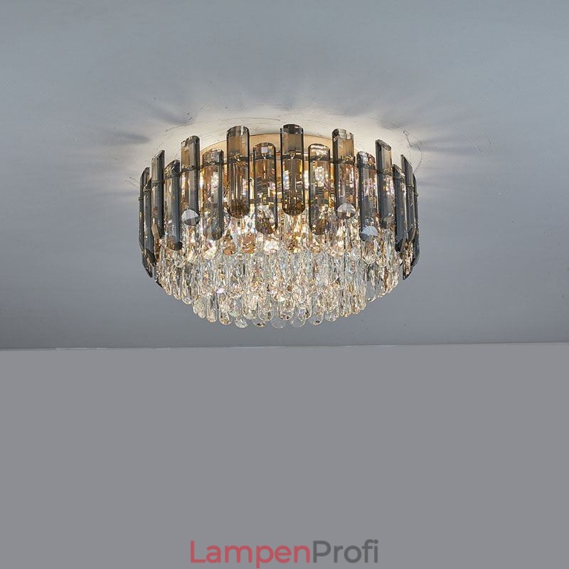 Kristall Deckenleuchte Einfache Moderne Runde Unterputz Dekorative Leuchte