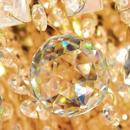 Europäischer quadratischer Kristall-Kronleuchter