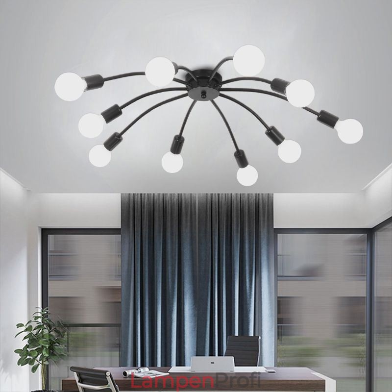 Deckenspinnenlampe Antik Klassisch Unterputz Esszimmerlampe 8 10 Arme