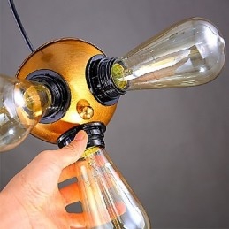 Kronleuchter im Mini-Stil, modern, zeitgenössisch, Metall