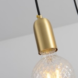 Nordic Brass 3 Pendelleuchte Cluster Light Island Kreative minimalistische Leuchte