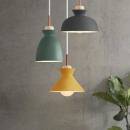Macaron Pendelleuchte Nordic Simple Iron Arti Drei Lichter Leuchte