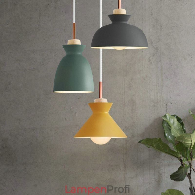Macaron Pendelleuchte Nordic Simple Iron Arti Drei Lichter Leuchte