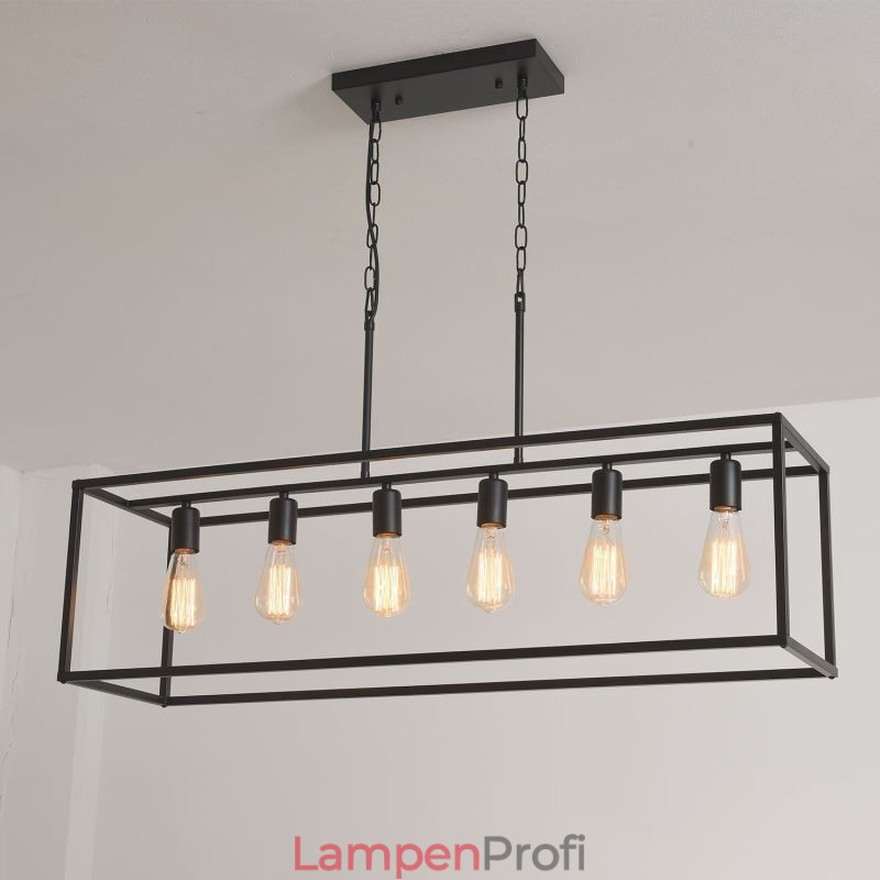 Bauernhaus Pendelleuchte Insel Hängeleuchten 6 Lichter