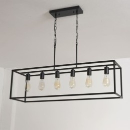 Bauernhaus Pendelleuchte Insel Hängeleuchten 6 Lichter