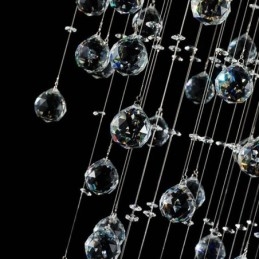 Moderner Kristall-Kronleuchter, Deckenleuchte