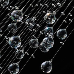 Moderner Kristall-Kronleuchter, Deckenleuchte