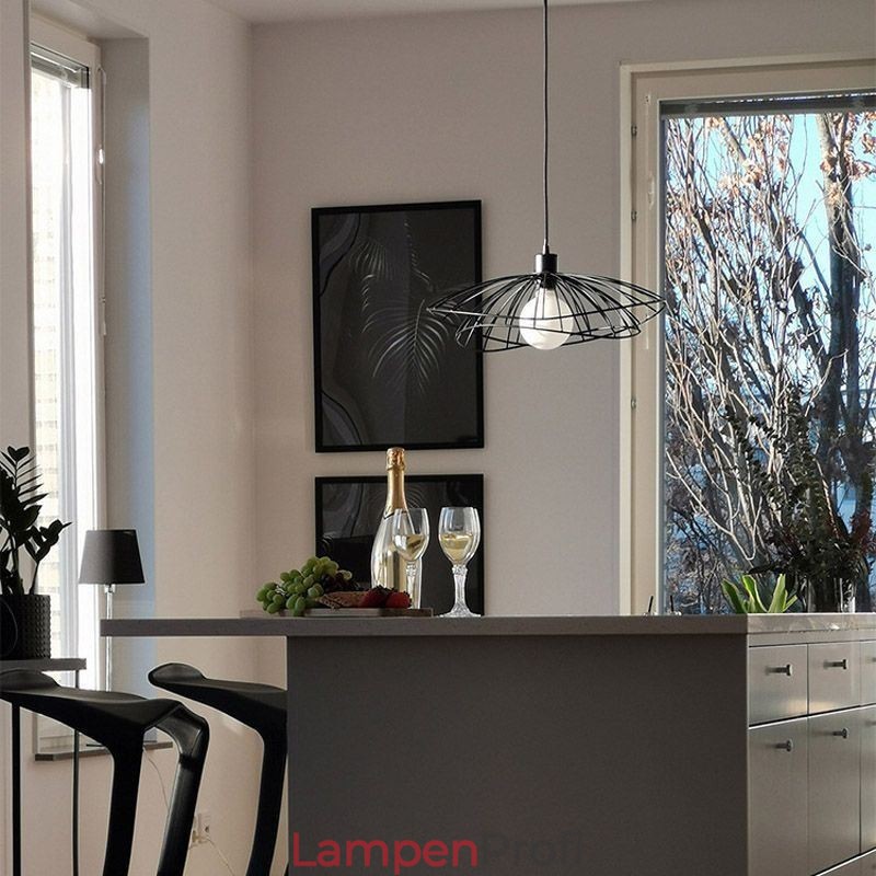 Moderner Hut-Kronleuchter, minimalistisches Dekor, Pendelleuchte, 1 Licht