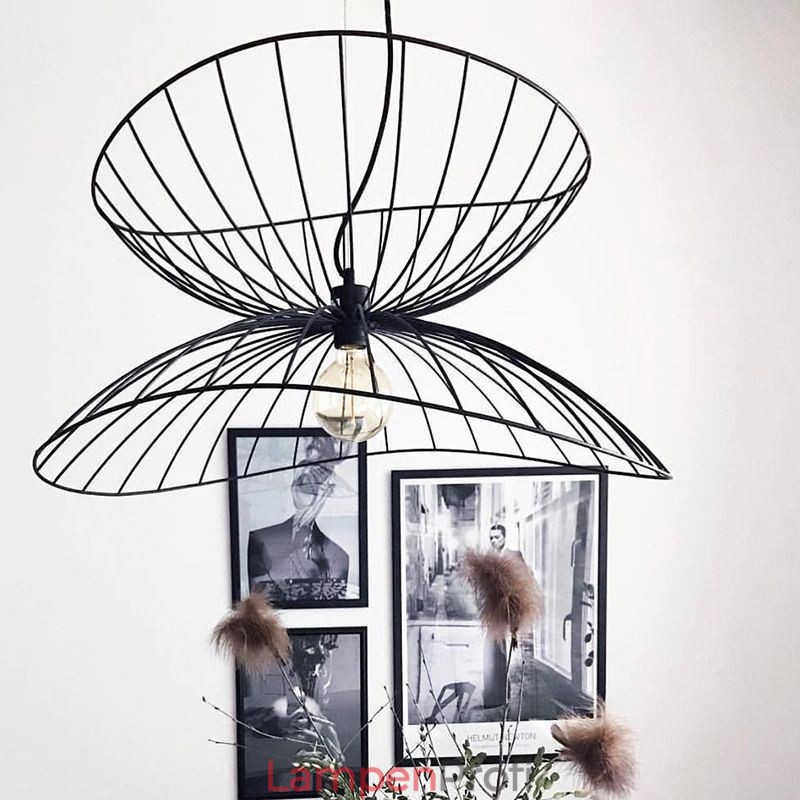 Moderner Hut-Kronleuchter, minimalistisches Dekor, Pendelleuchte, 1 Licht