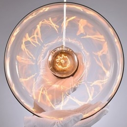 Moderner zeitgenössischer Kronleuchter aus Metall im Mini-Stil