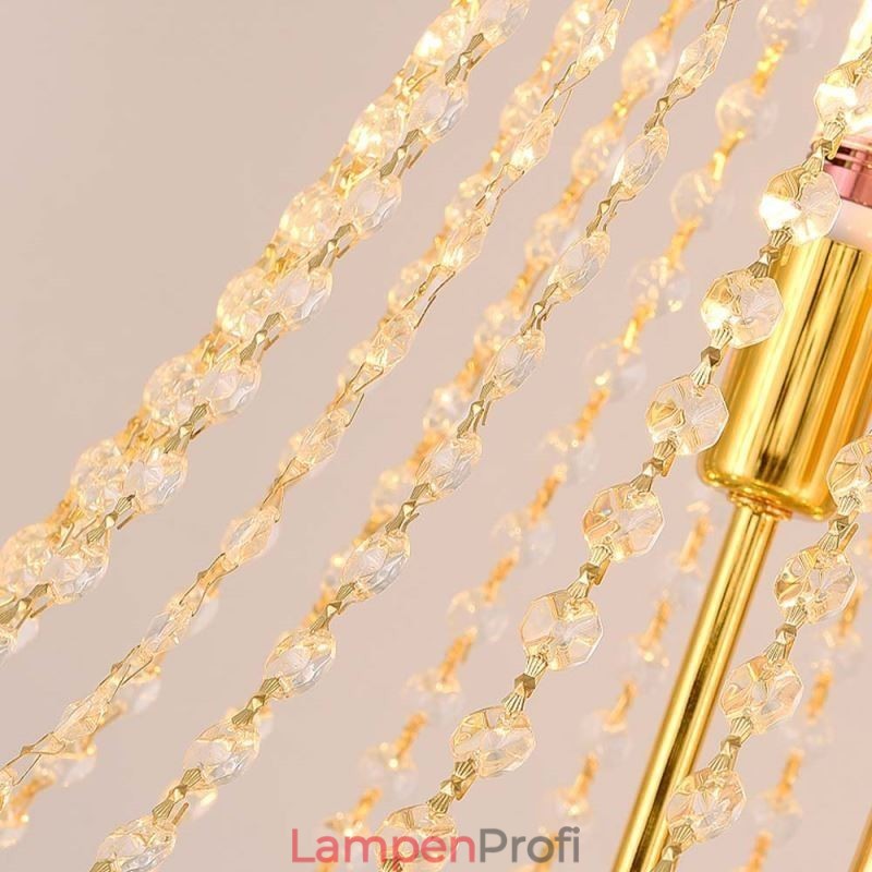 Kristall Pendelleuchte Anspruchsvolle Luxus Dekorative Hängeleuchte 80cm