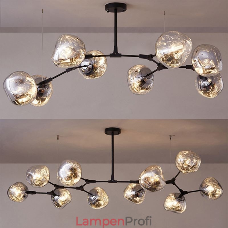 Nordic Deckenleuchte Moderne Galvanisierte Glasmalerei Lampenschirm Pendelleuchte