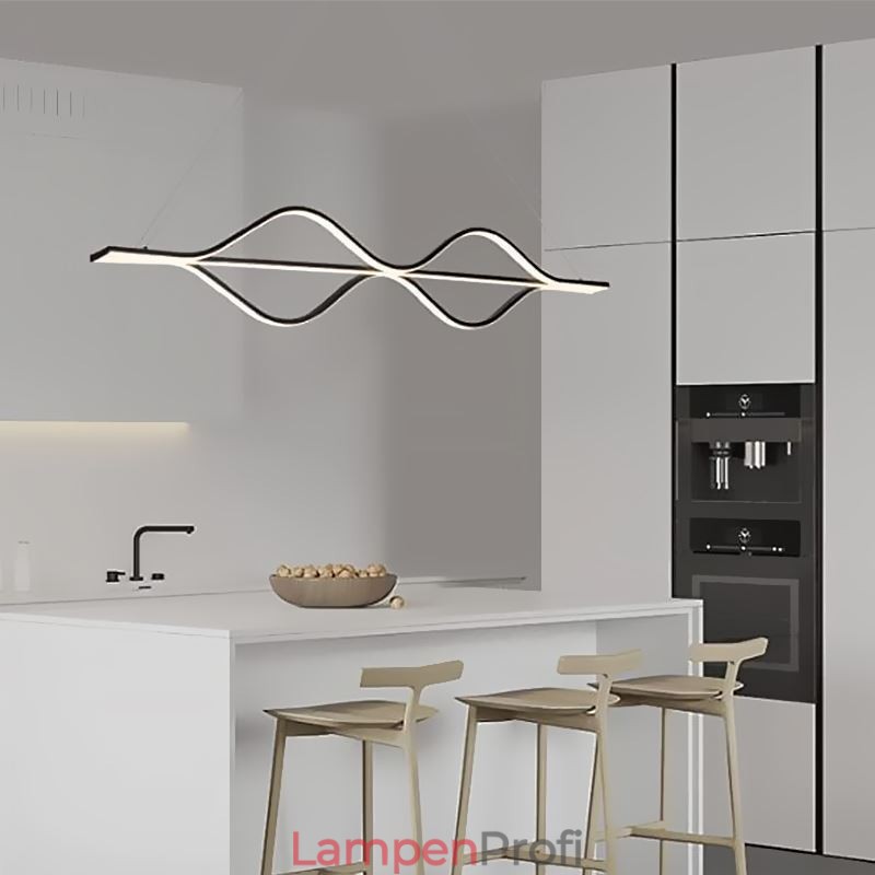Pendelleuchte Minimalist Light Wave Deckenleuchte