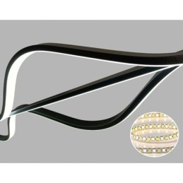 Pendelleuchte Minimalist Light Wave Deckenleuchte