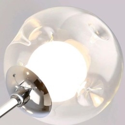 Glas Pendelleuchte im europäischen Stil Einfache Magic Beans Deckenleuchte