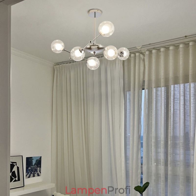 Glas Pendelleuchte im europäischen Stil Einfache Magic Beans Deckenleuchte