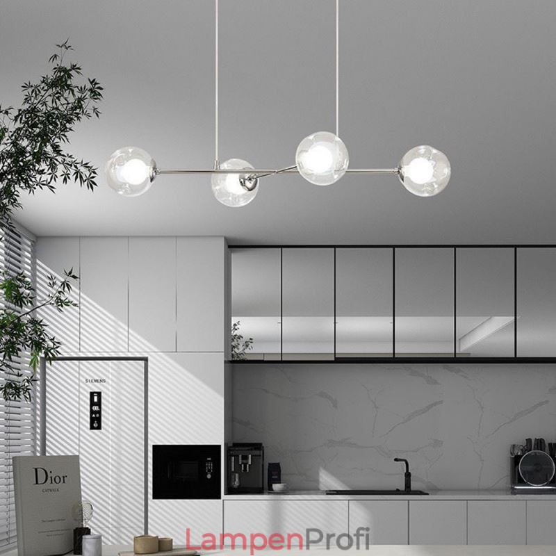 Glas Hängeleuchte Europäische Magic Bean Pendelleuchte 4 Lichter