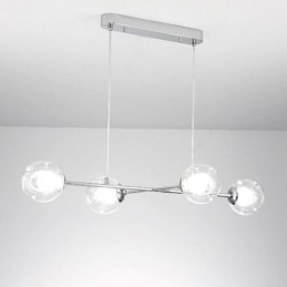 Glas Hängeleuchte Europäische Magic Bean Pendelleuchte 4 Lichter