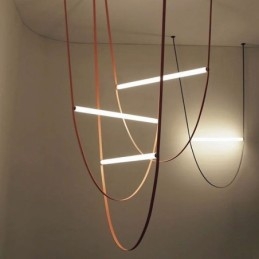 Europäische Pendelleuchte Wabi Sabi Stil Gürtel Dekoratives Licht