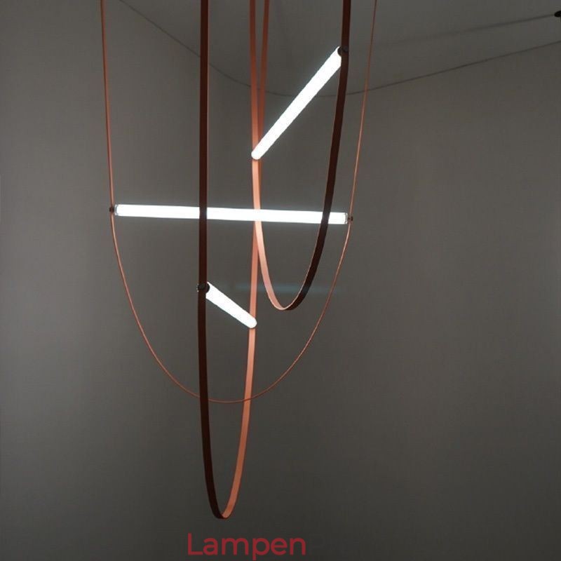 Europäische Pendelleuchte Wabi Sabi Stil Gürtel Dekoratives Licht