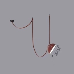 Gürtel-Pendelleuchte, europäische, einfache Gürtel-Deckenleuchte im Wabi-Sabi-Stil