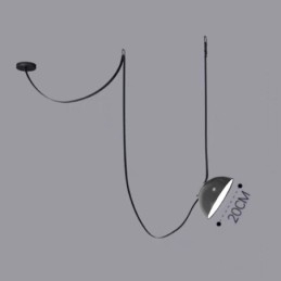 Gürtel-Pendelleuchte, europäische, einfache Gürtel-Deckenleuchte im Wabi-Sabi-Stil