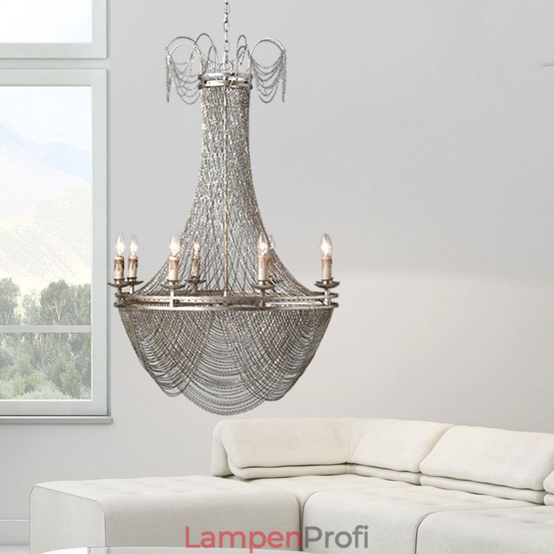 Aluminium Kette Anhänger Licht Kreative Licht Luxus Quaste Dekorative Licht Gold Silber