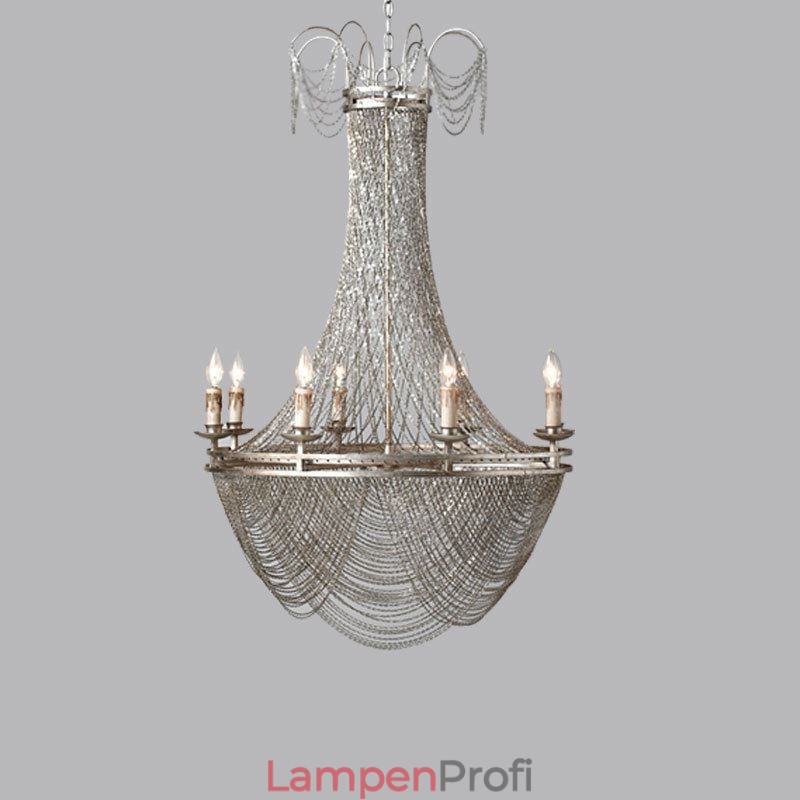 Aluminium Kette Anhänger Licht Kreative Licht Luxus Quaste Dekorative Licht Gold Silber