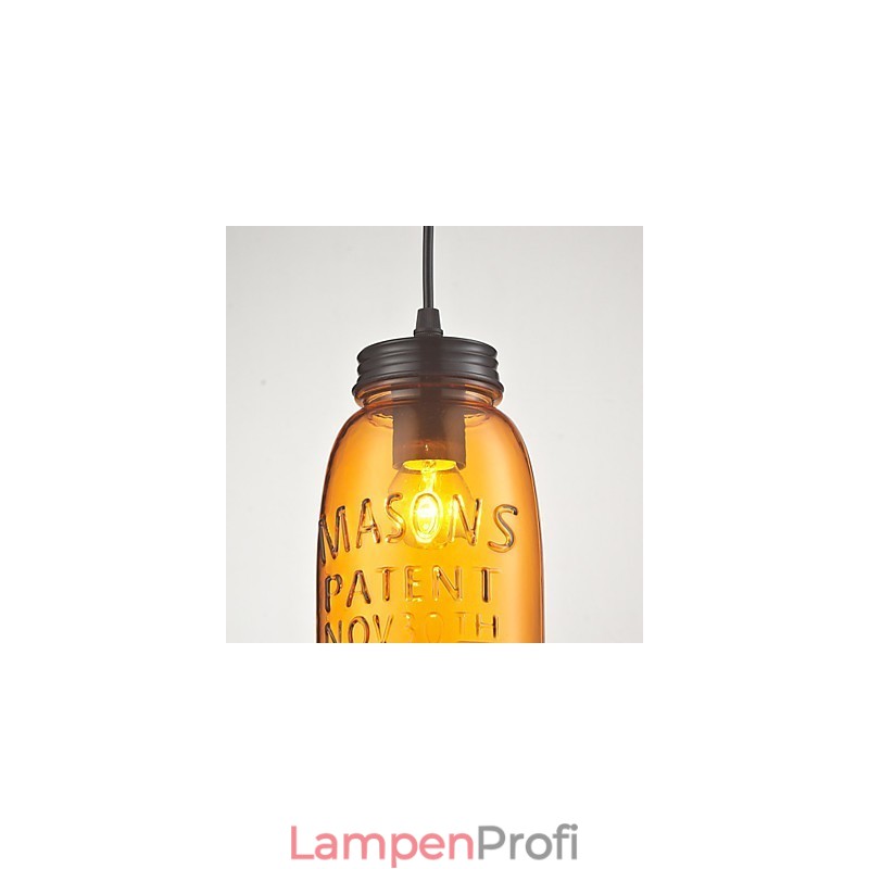 Pendelleuchte 1 Licht Italienischer Stil Transparente Galvanisierung